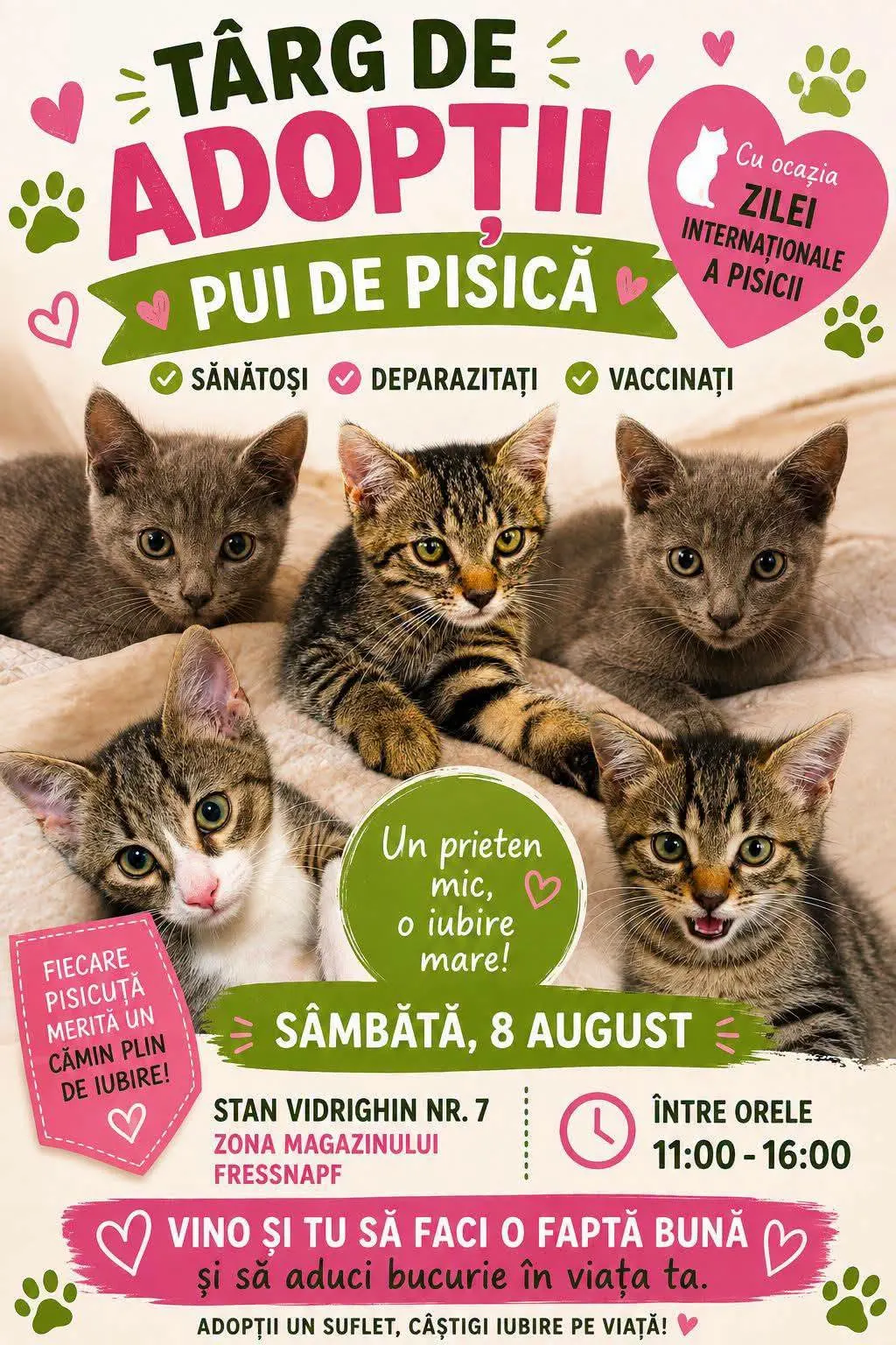 Târg de adopții